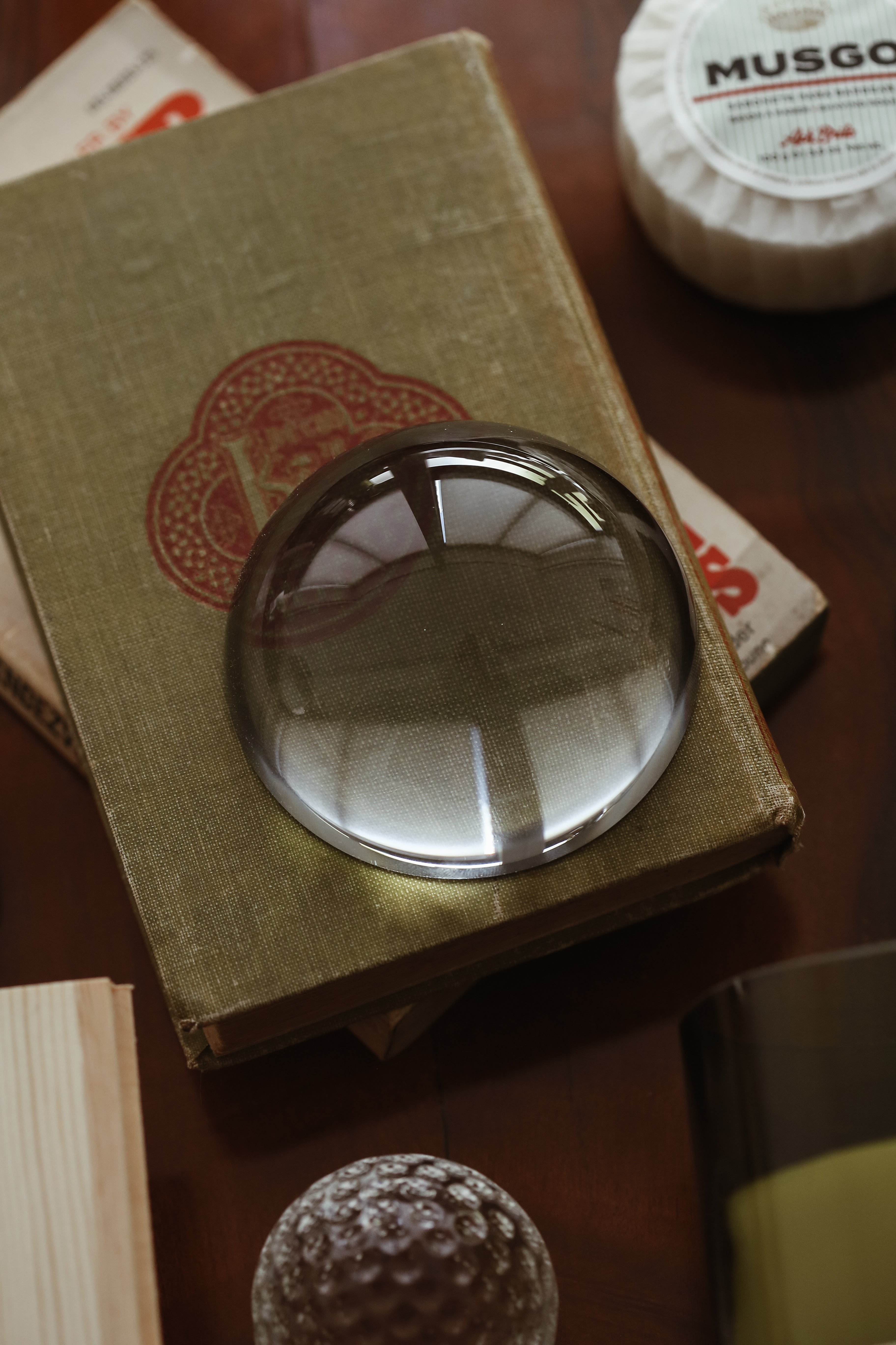 Vintage Glass Paperweight