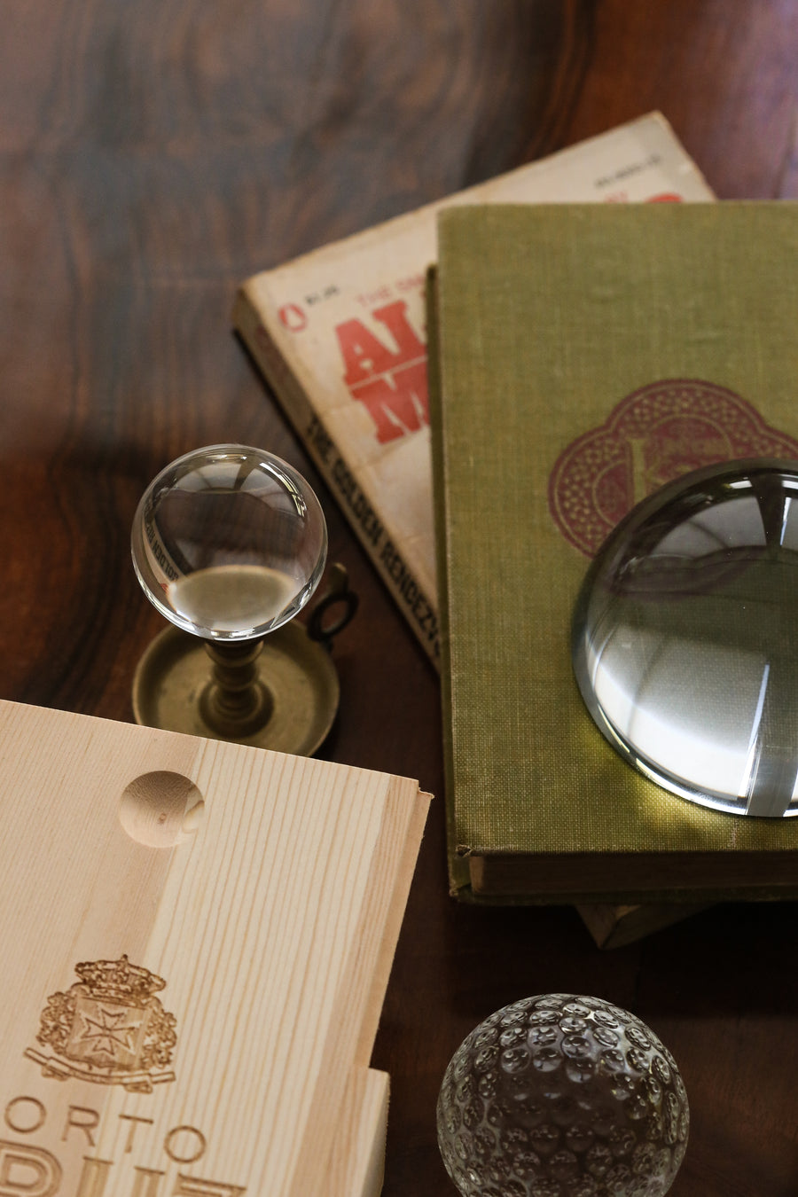 Vintage Glass Paperweight