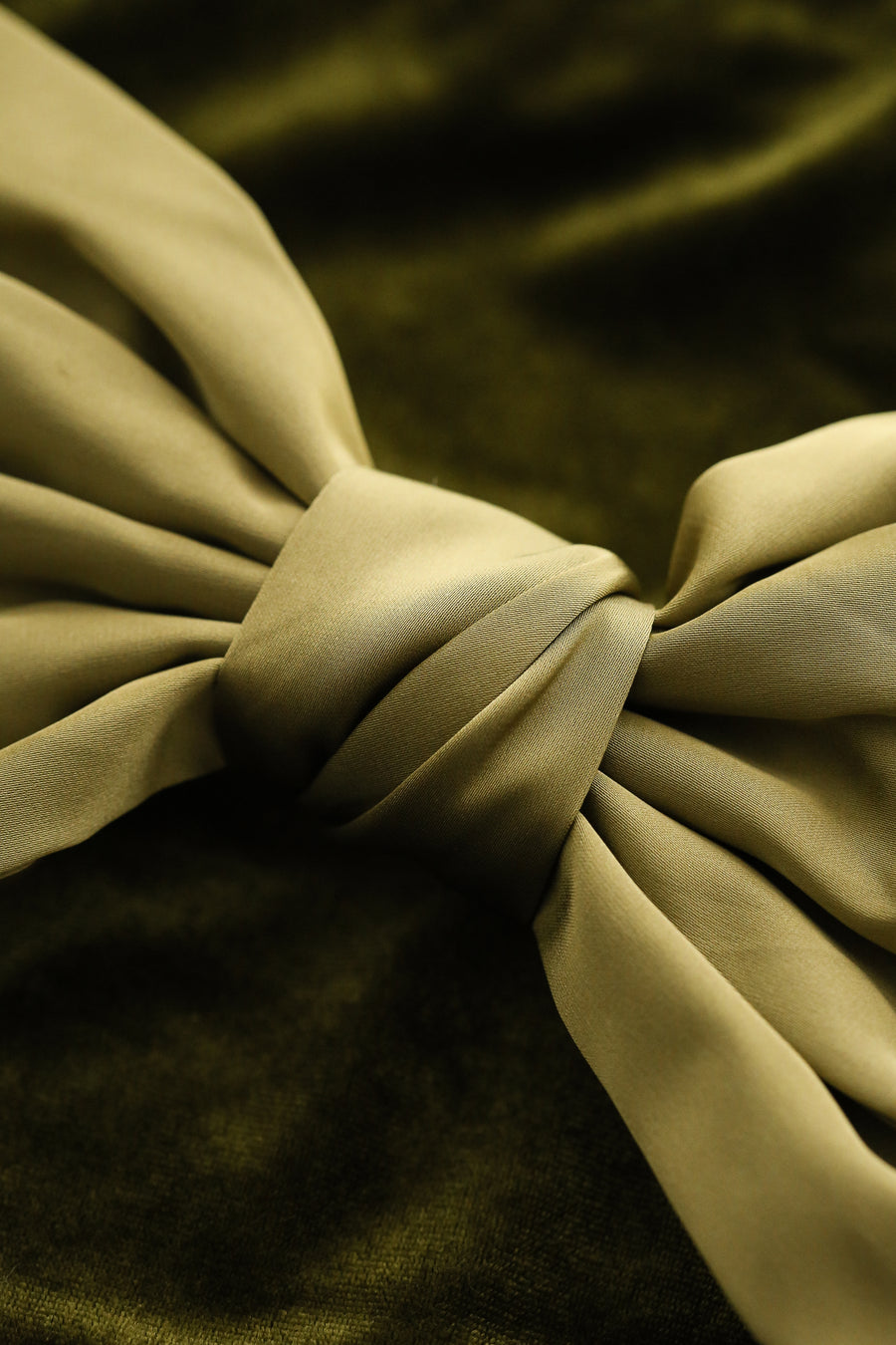 Celine Bow - Olive