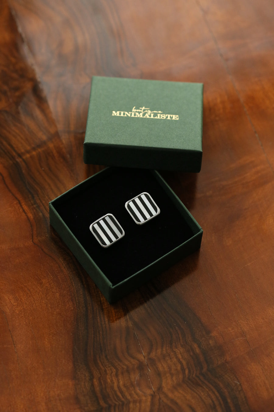 Striped Cufflinks