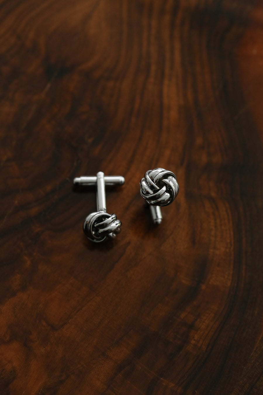 Silver Knot Cufflinks