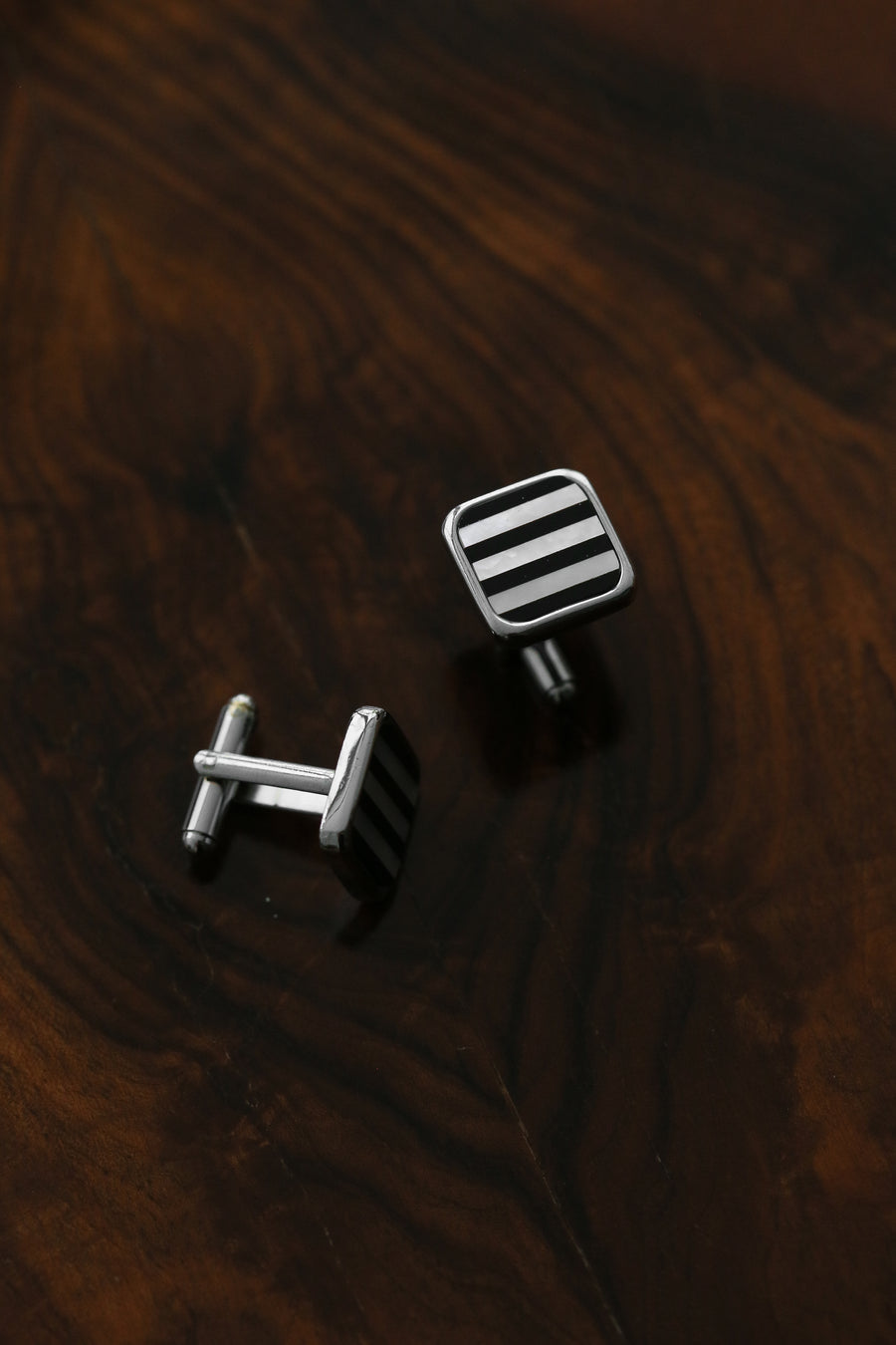Striped Cufflinks