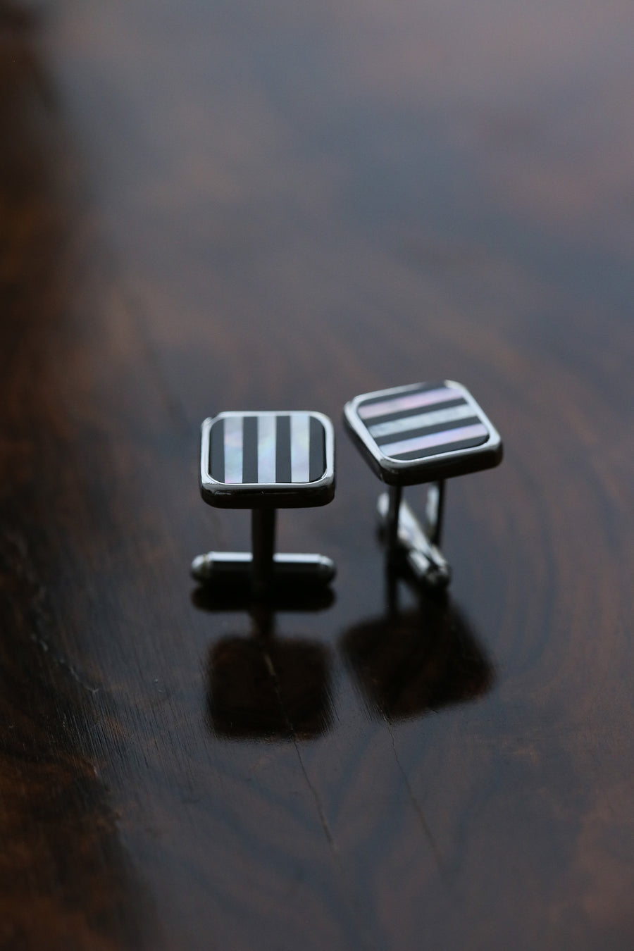 Striped Cufflinks