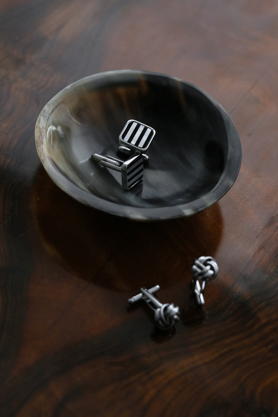 Striped Cufflinks