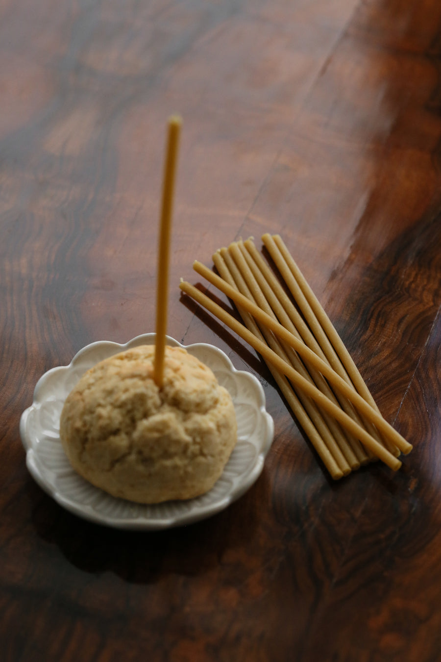 Beeswax Slim Birthday Candles