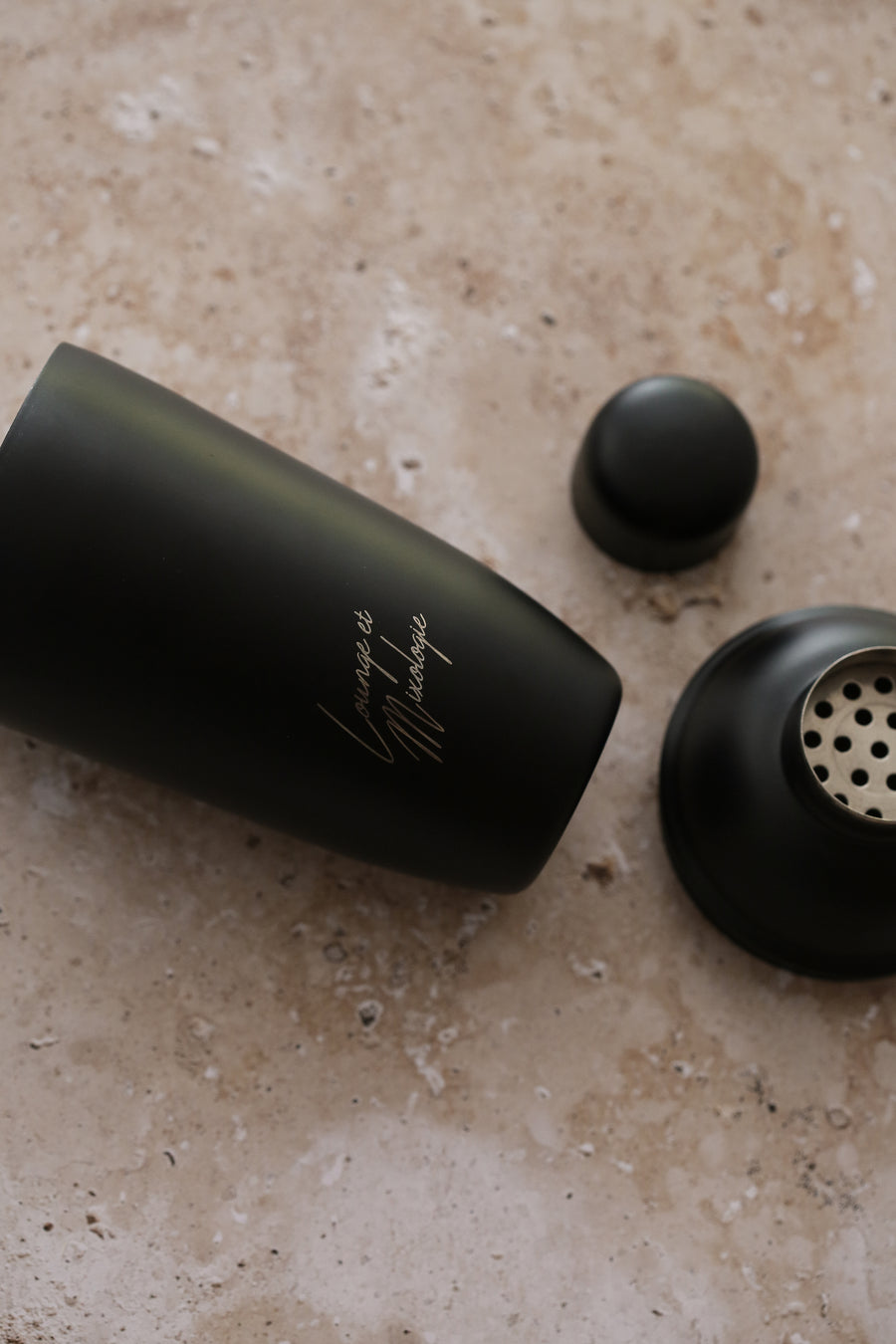 Black Cocktail Shaker