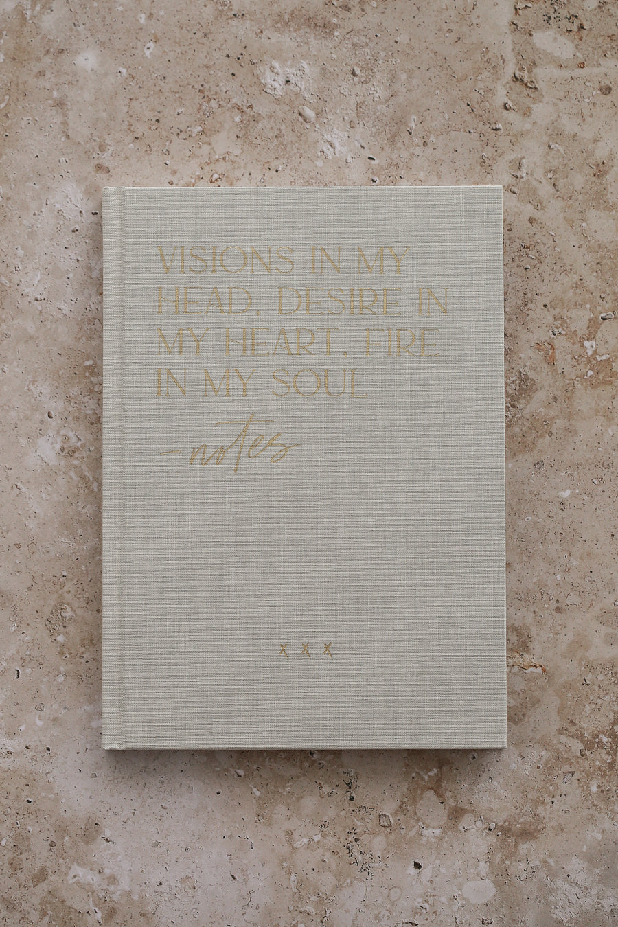 Linen notebook