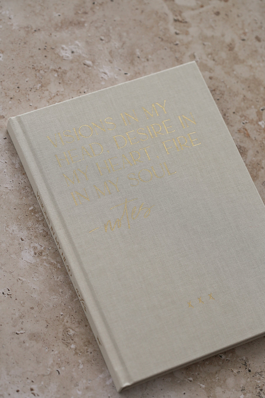 Linen notebook