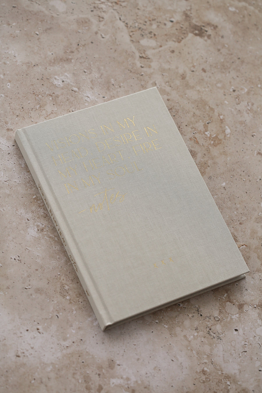 Linen notebook