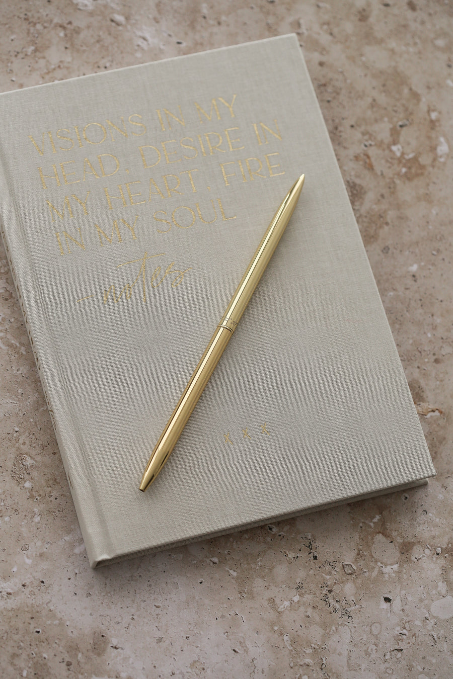 Linen notebook