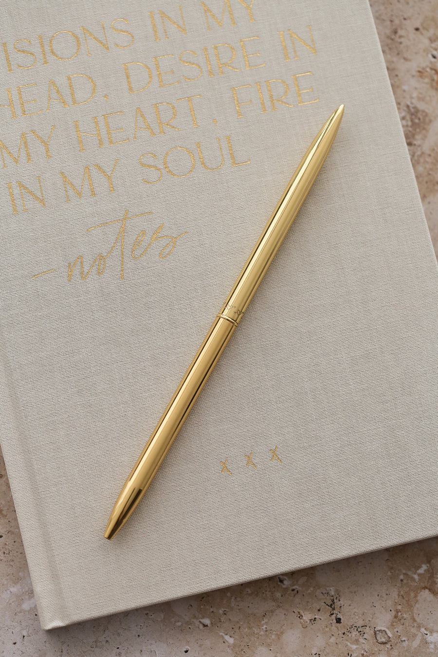 Linen notebook
