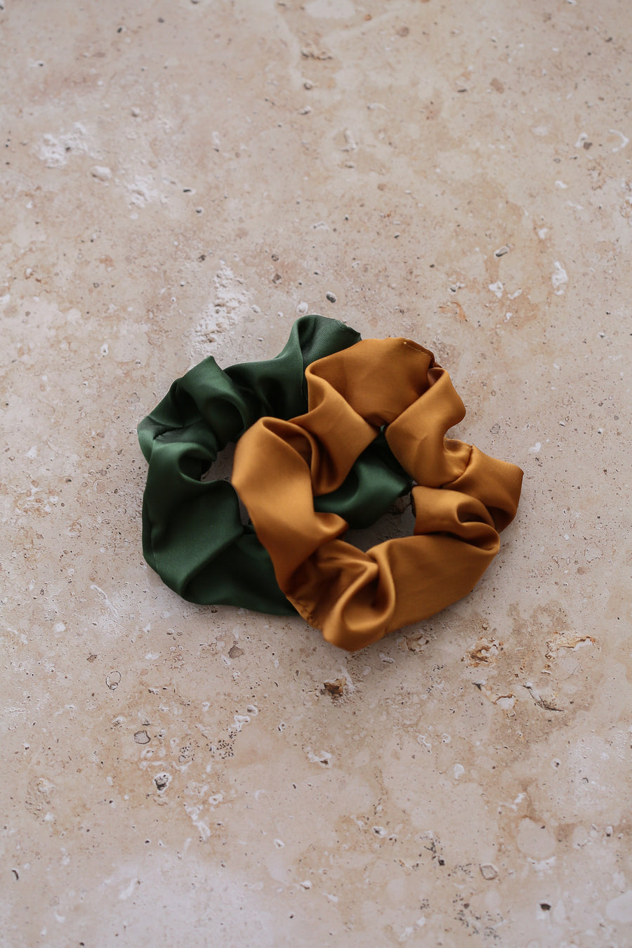 Classic Satin Scrunchie - Royal Green