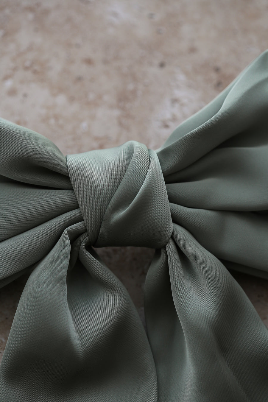 Loulou Bow Barrette - Sage