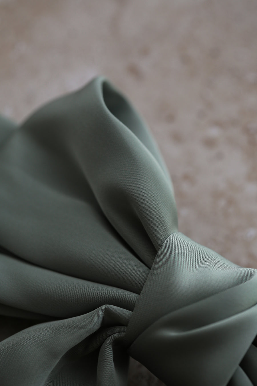 Loulou Bow Barrette - Sage