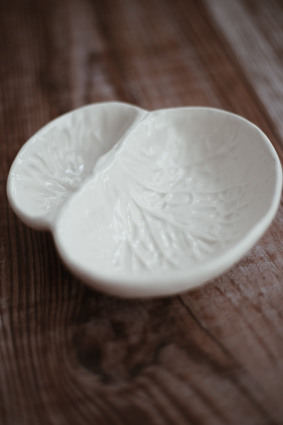 White Cabbage Olive Dish