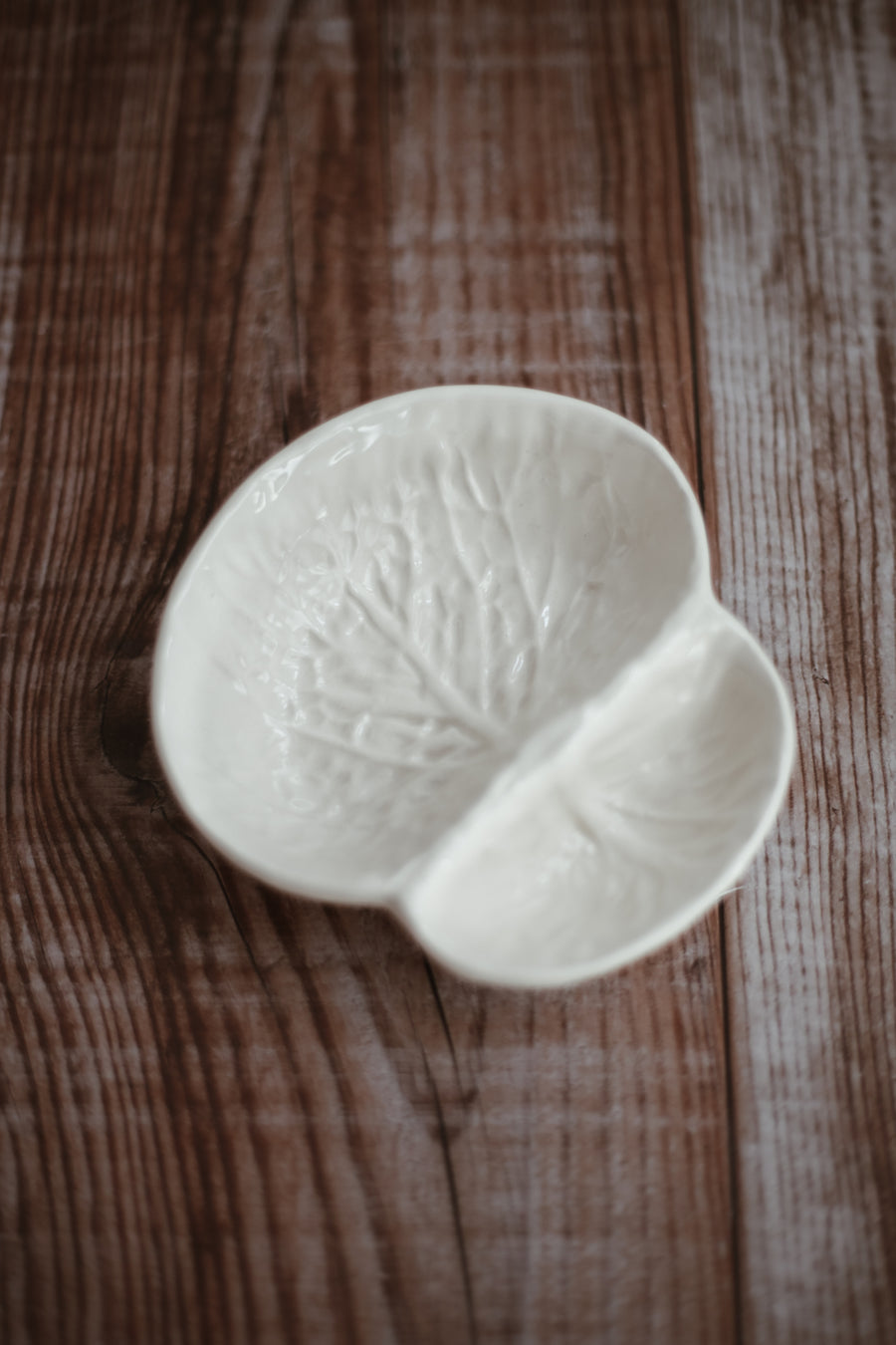 White Cabbage Olive Dish