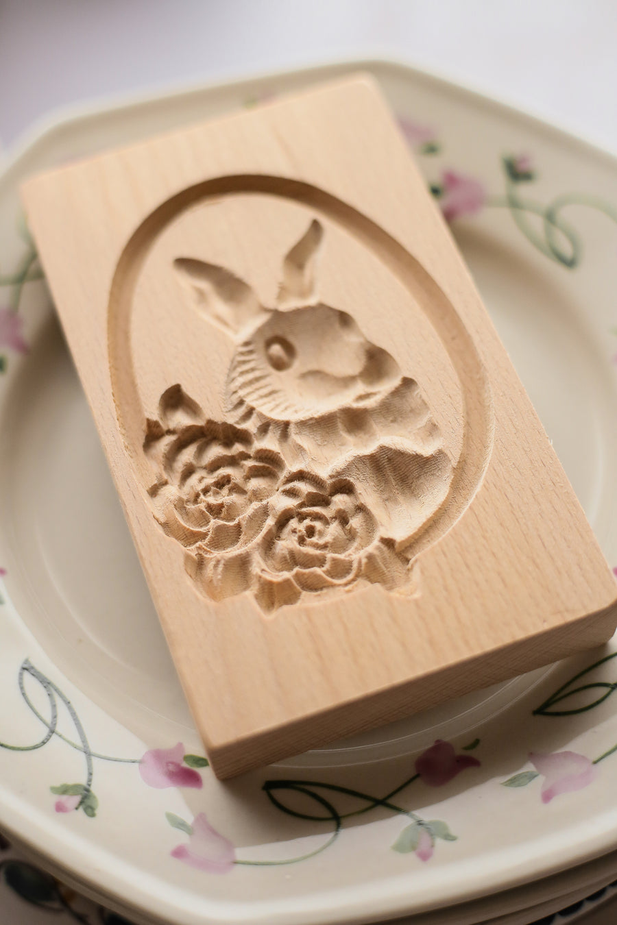 Wood Cookie Mold - Bunny
