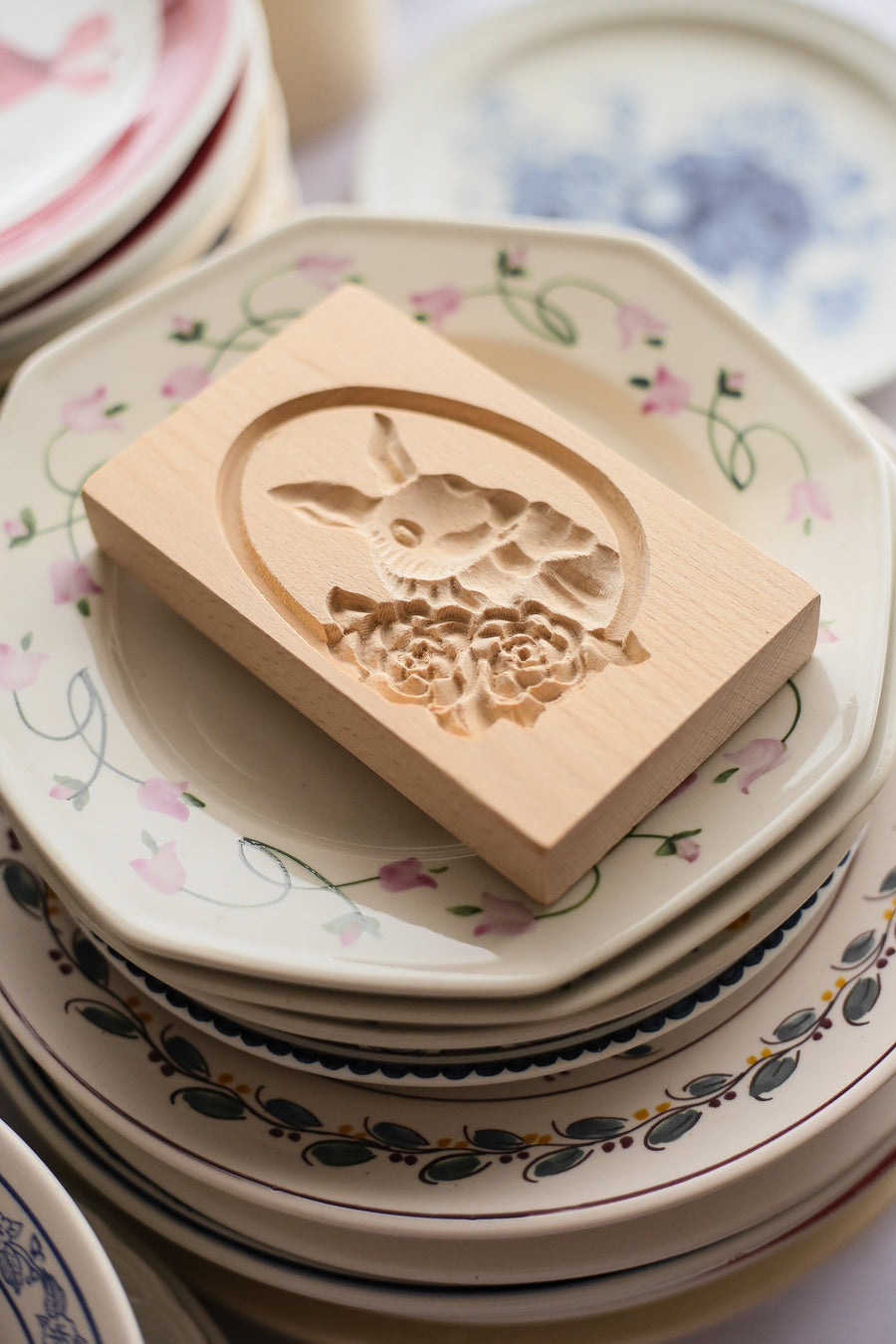 Wood Cookie Mold - Bunny