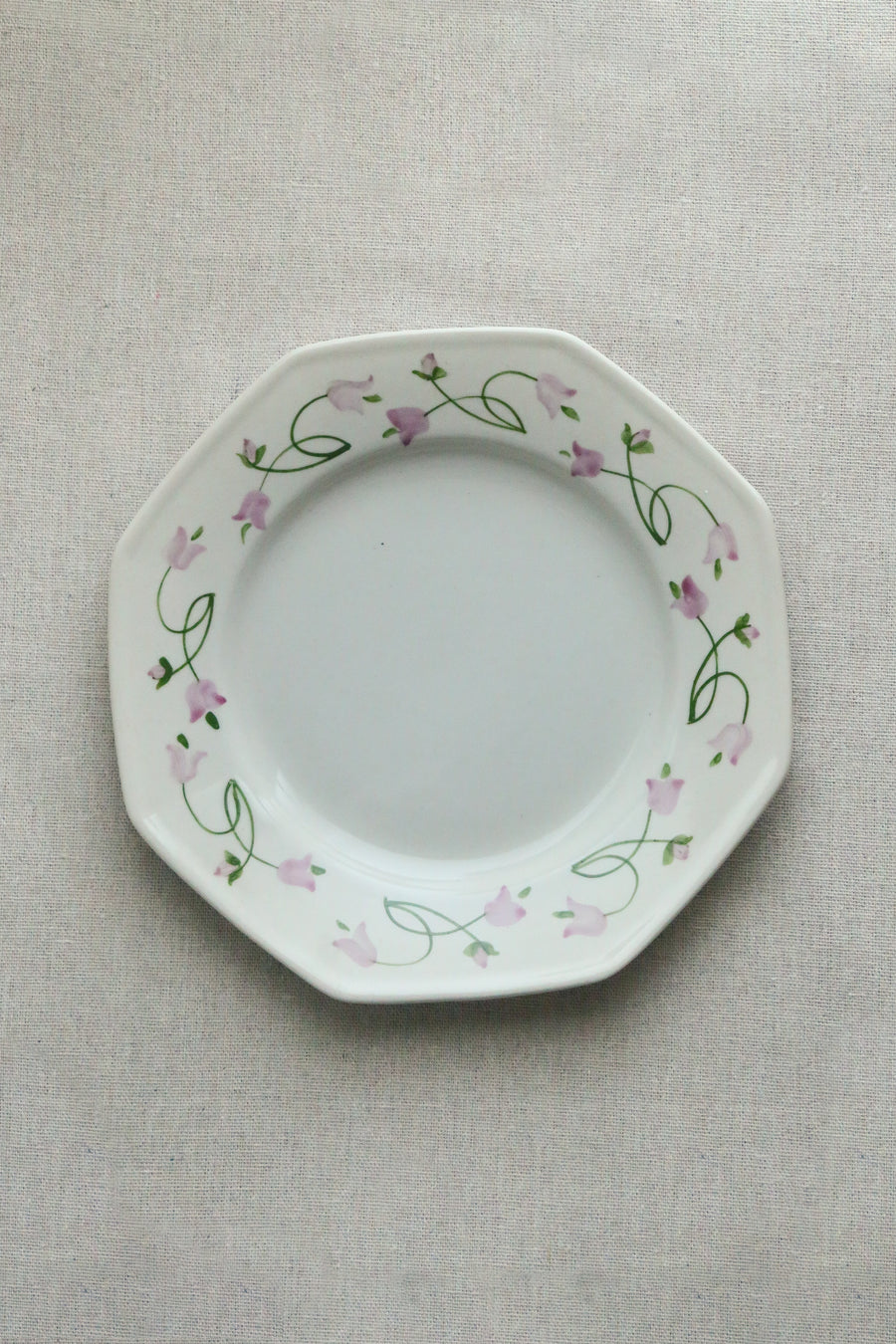 Bellflower Vintage Plate