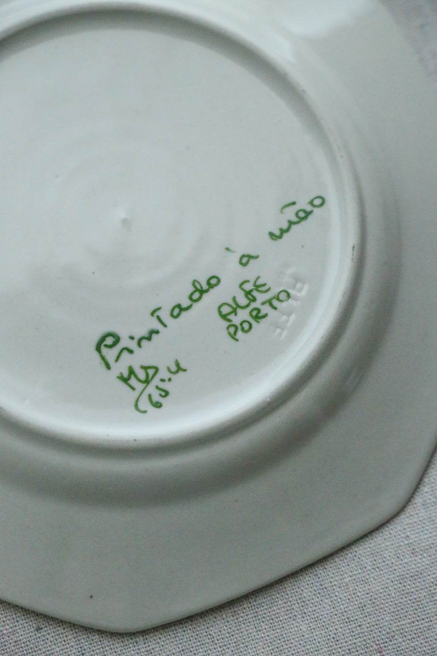 Bellflower Vintage Plate