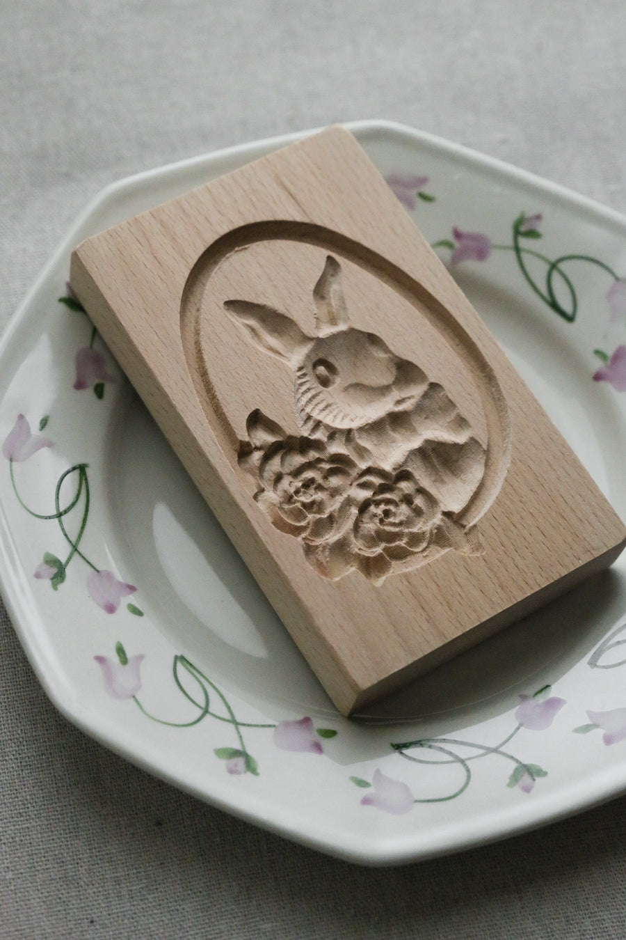 Wood Cookie Mold - Bunny