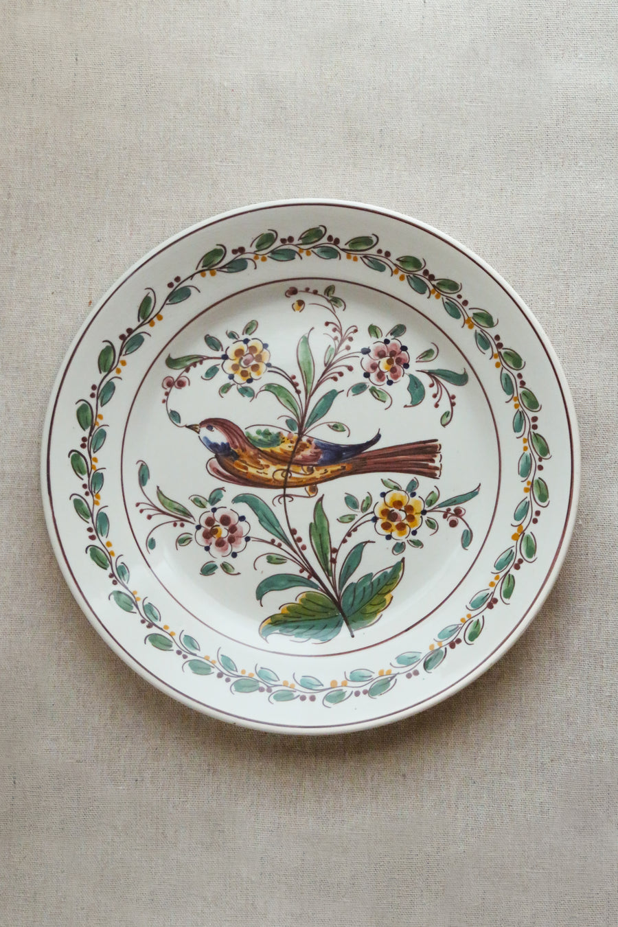 Songbird Vintage Plate