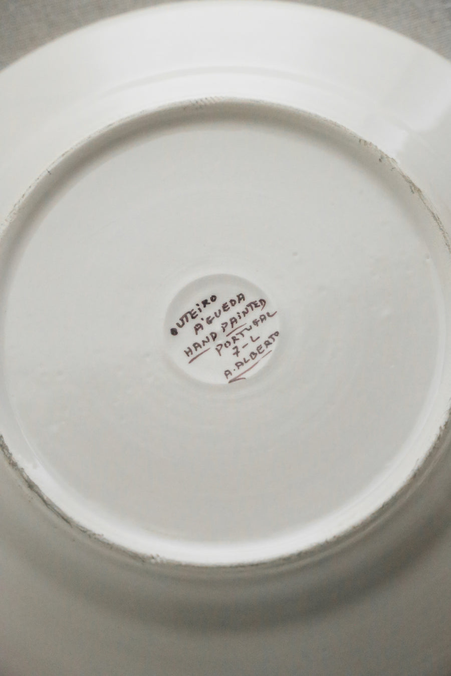 Songbird Vintage Plate