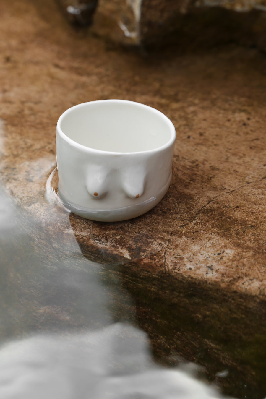 No Bra Club - Espresso Cup - White