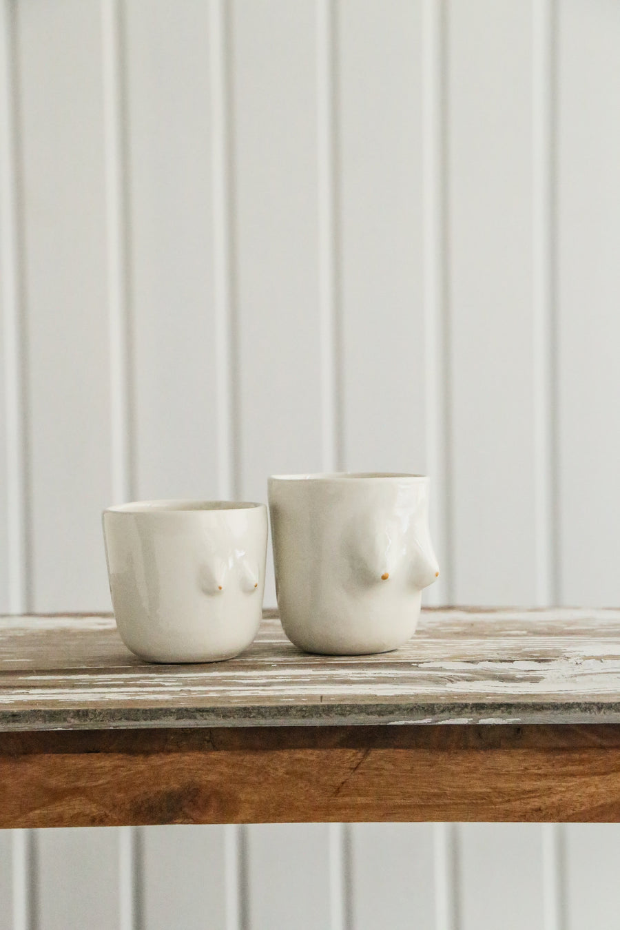 No Bra Club - Espresso Cup - White