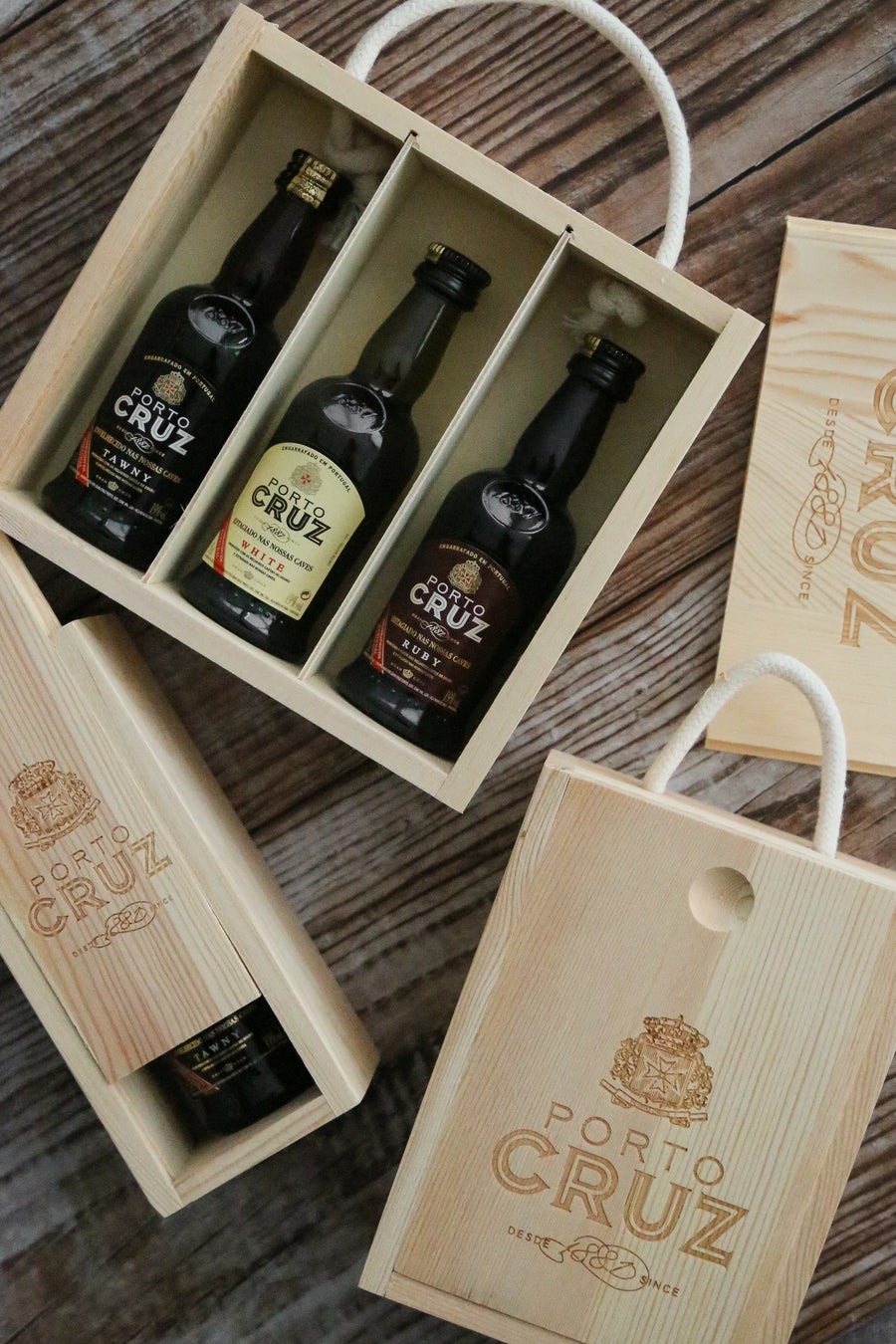 Port Wine Gift Box - 1 mini Bottle