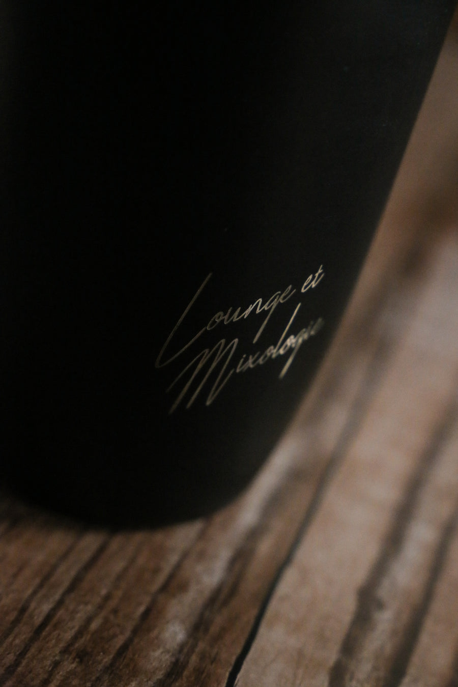 Black Cocktail Shaker