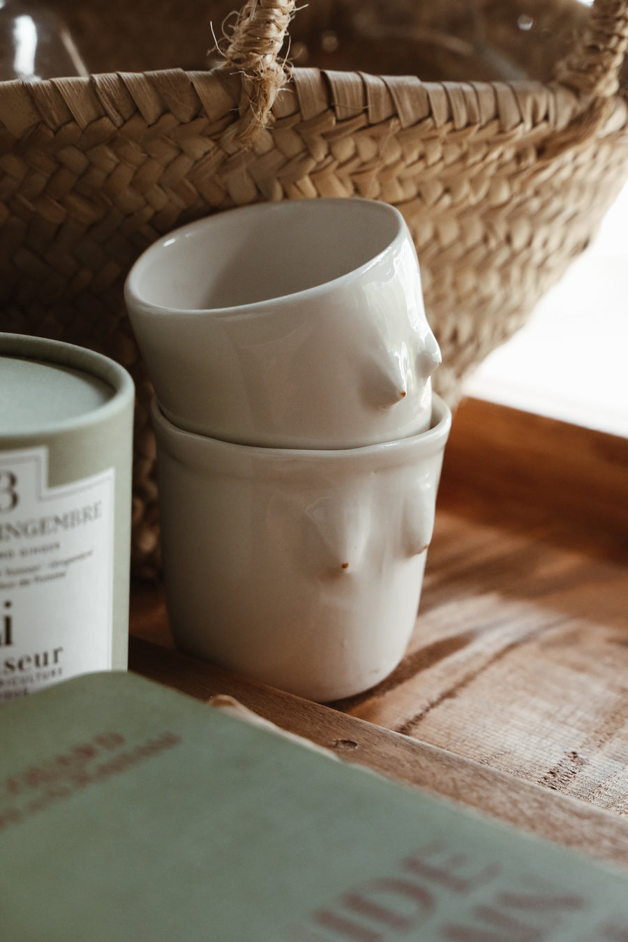 No Bra Club - Espresso Cup - White