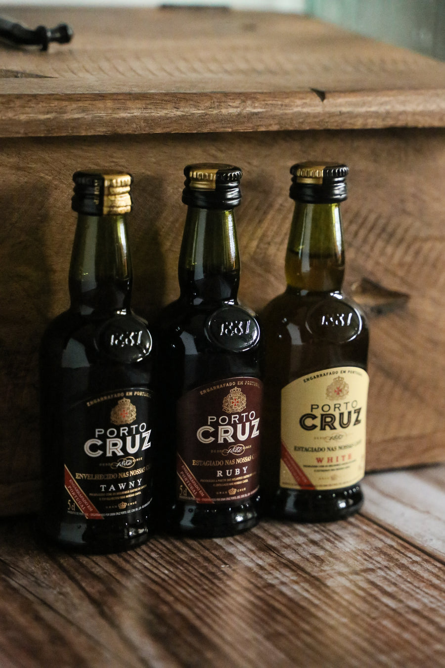 Port Wine Gift Box - 3 mini Bottles