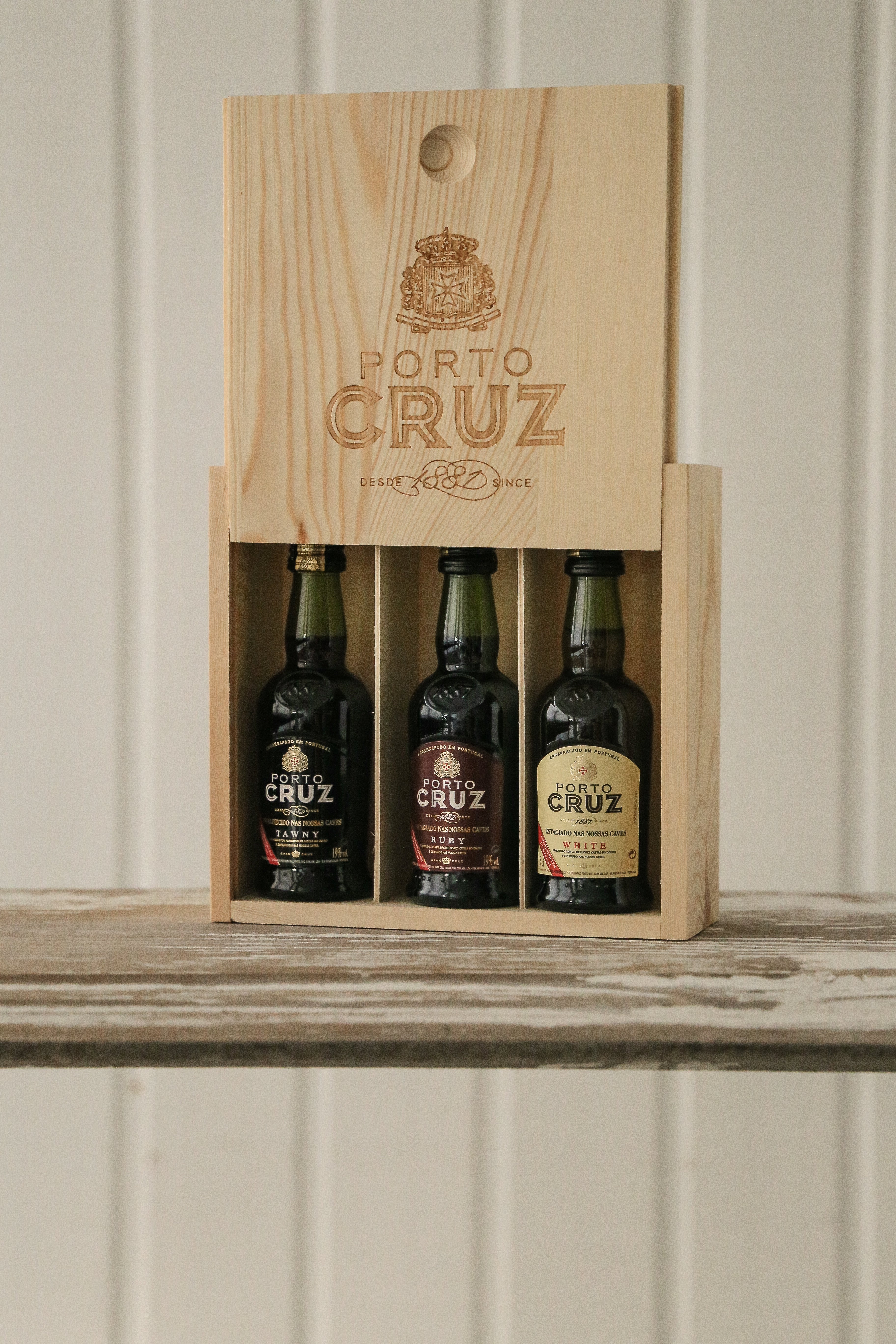 Port Wine Gift Box - 3 mini Bottles