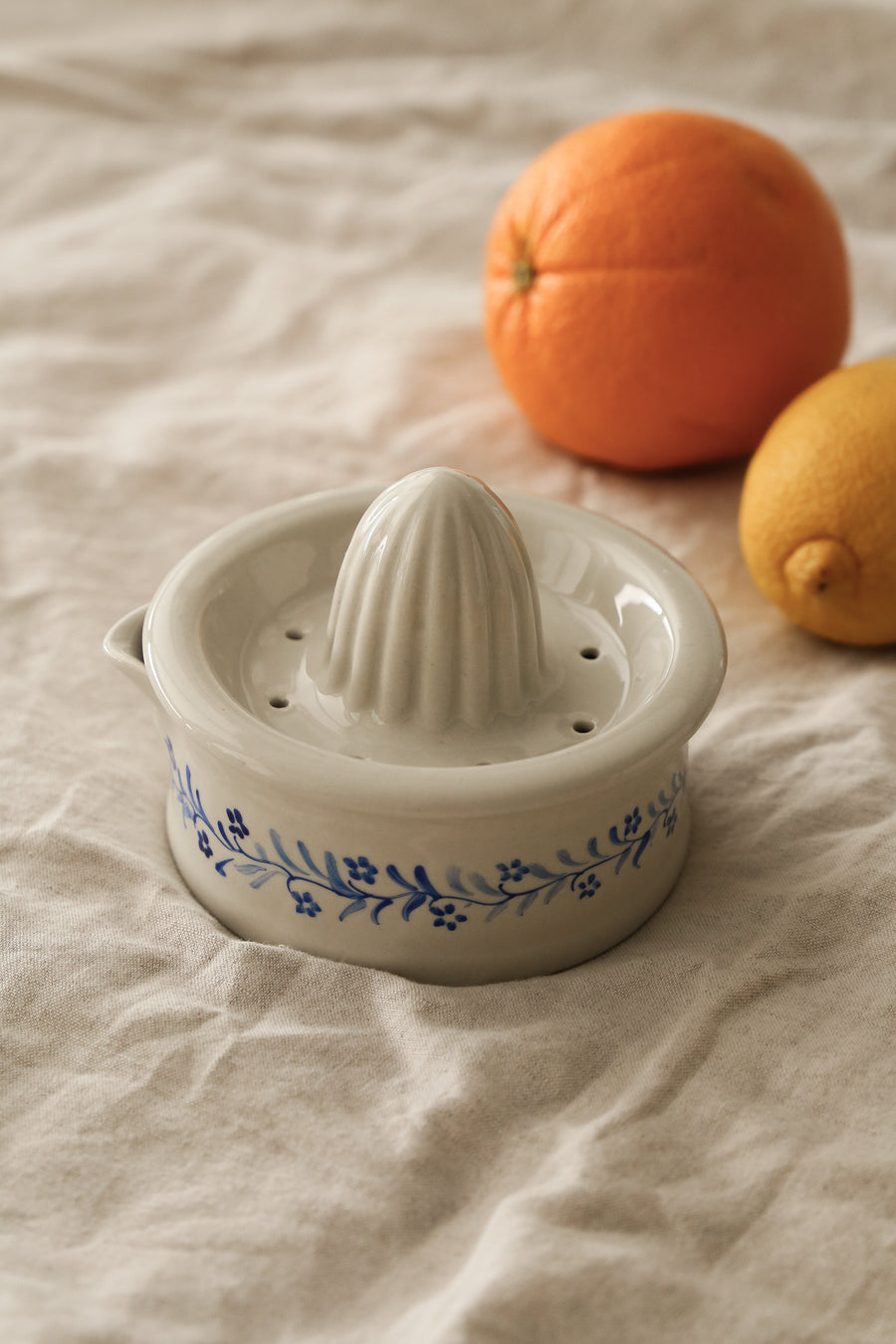 Vintage Citrus Juicer - Hand Painted