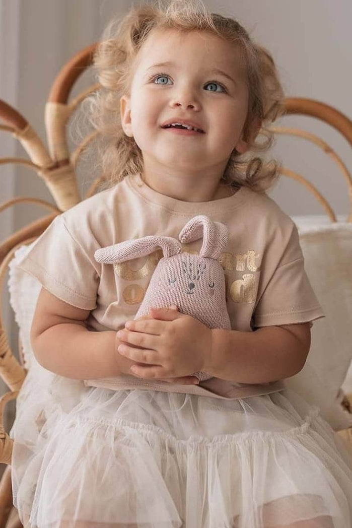 Blush Bunny Rattle