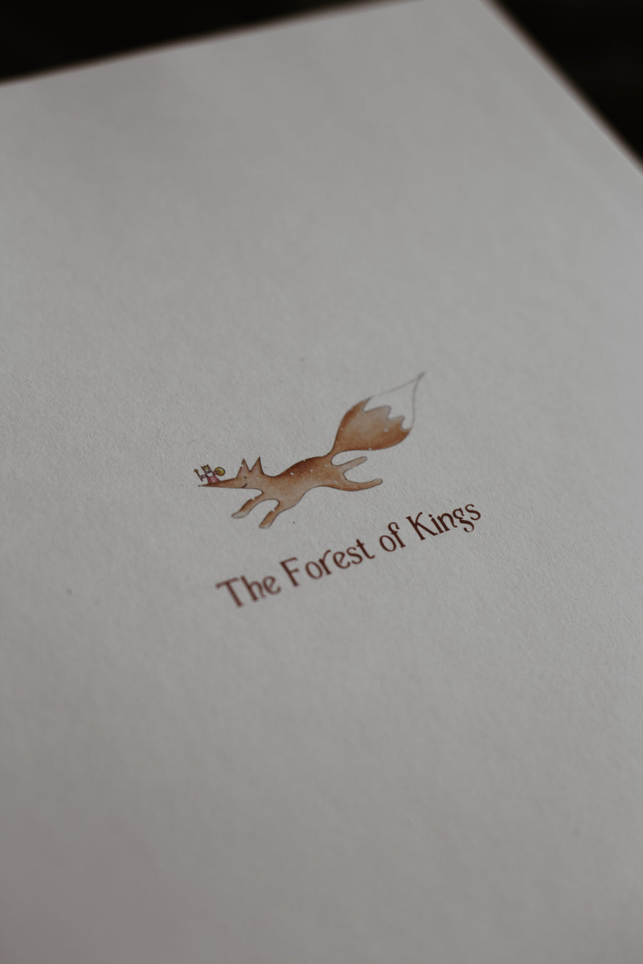 Oversized Children Book - The Forest of Kings