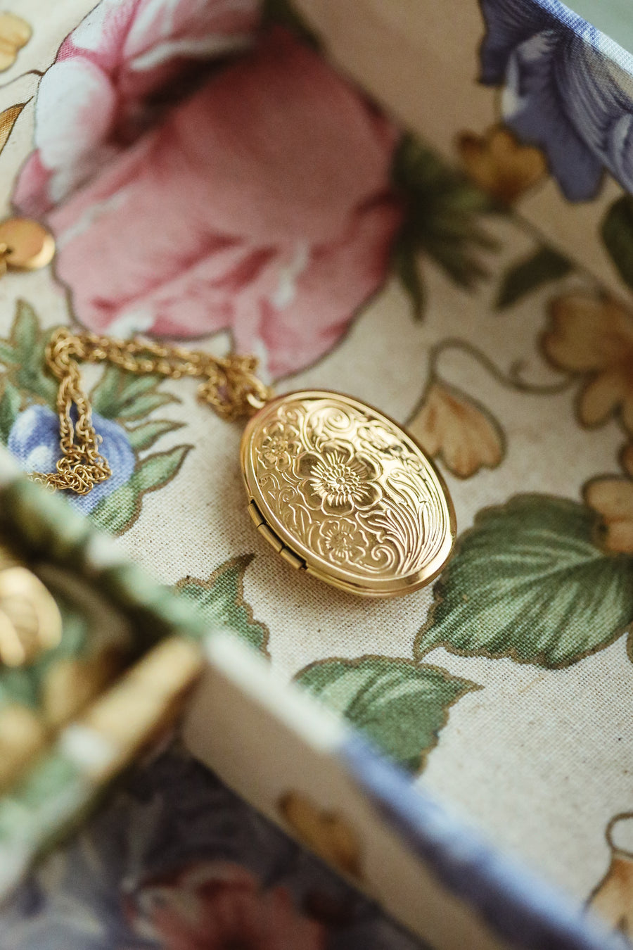 Botanica Locket Necklace