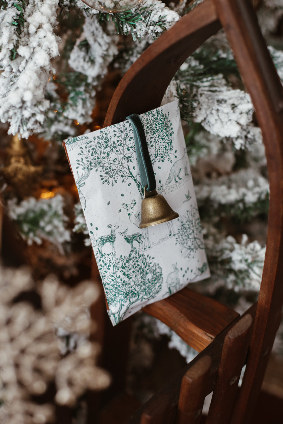 Christmas Flat Bags - Forest