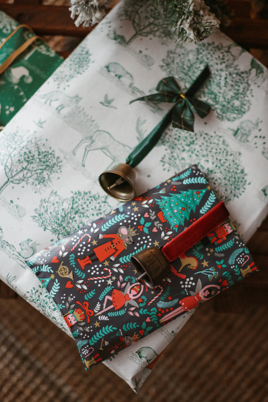 Christmas Flat Bags - Nutcracker Ballet