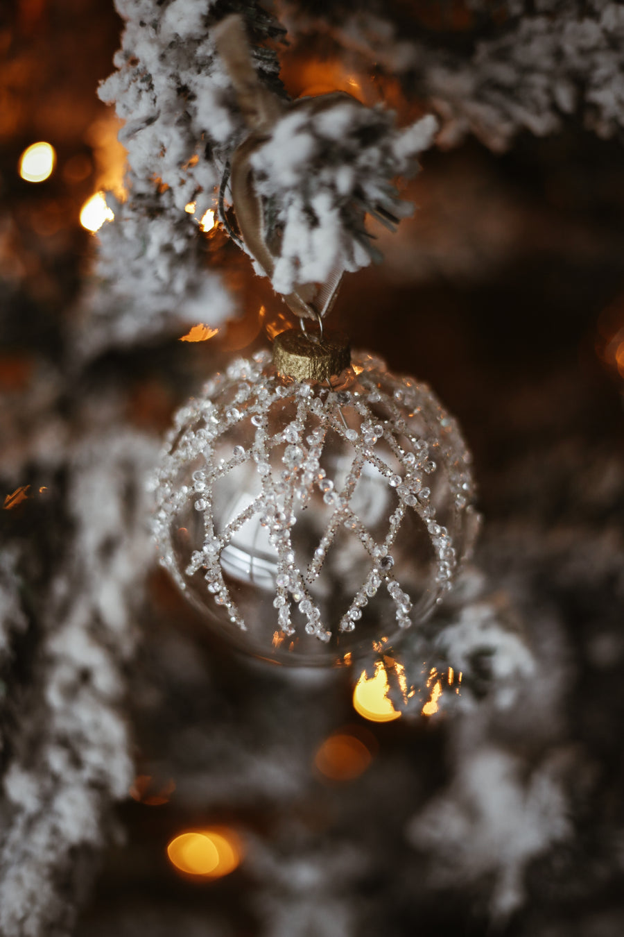 Crystal Bauble Ornament