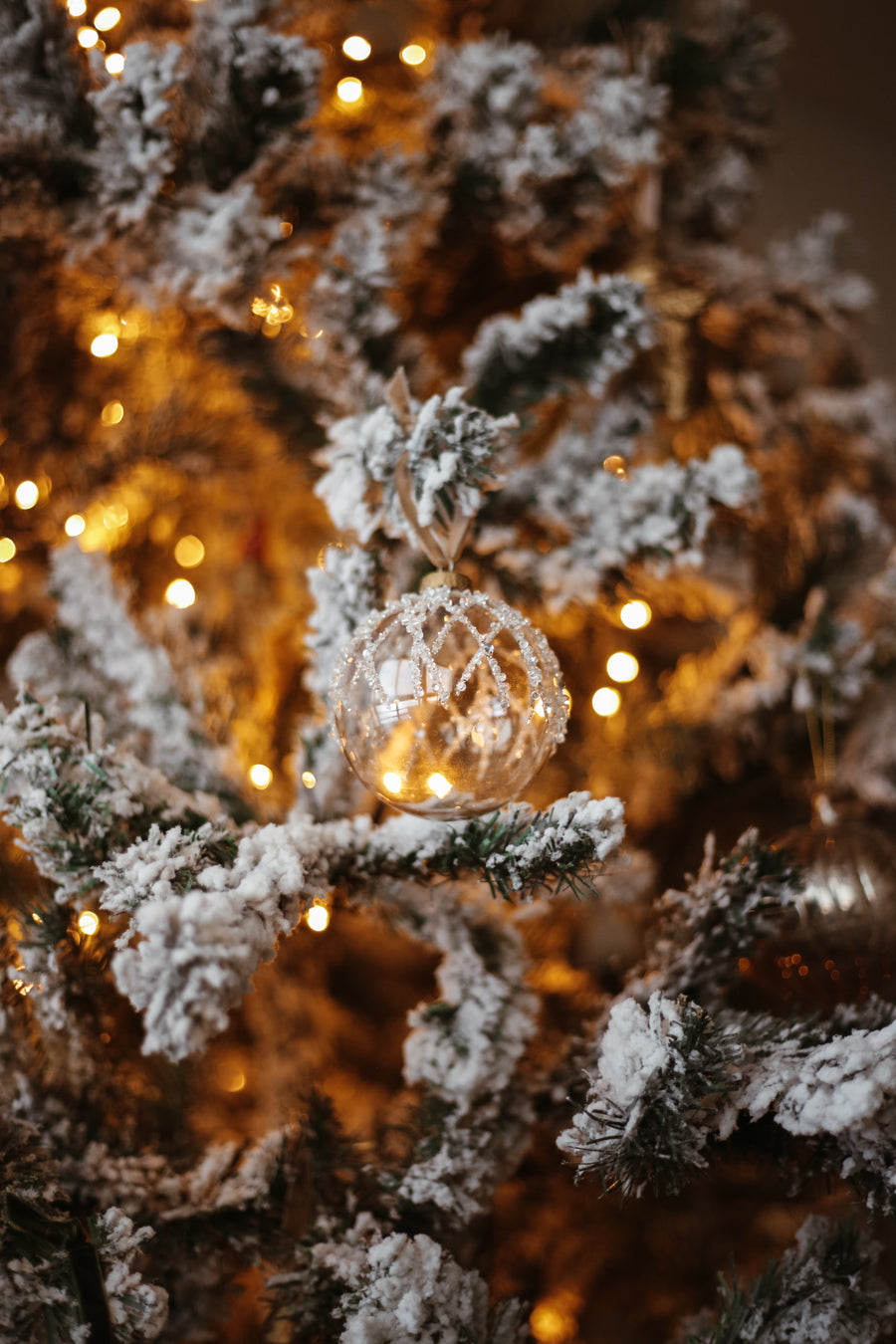 Crystal Bauble Ornament