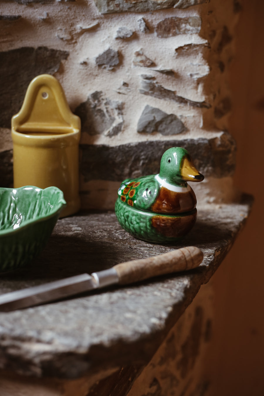 Vintage Mallard Duck Dish