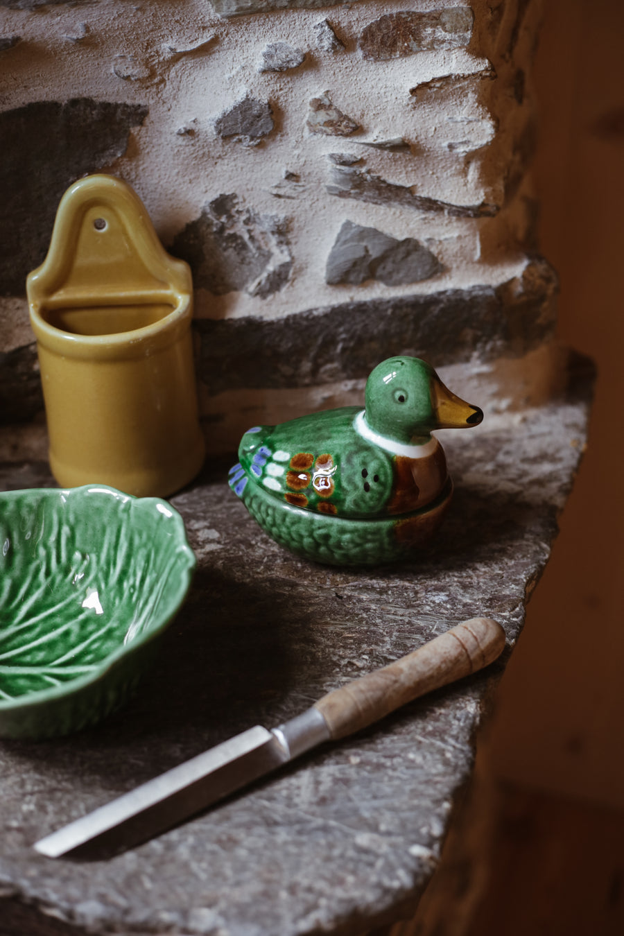 Vintage Mallard Duck Dish