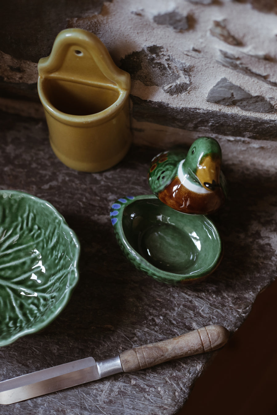 Vintage Mallard Duck Dish