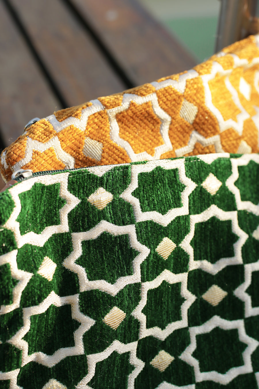 Moroccan Clutch - Green