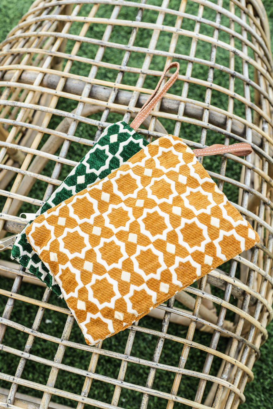 Moroccan Clutch - Green