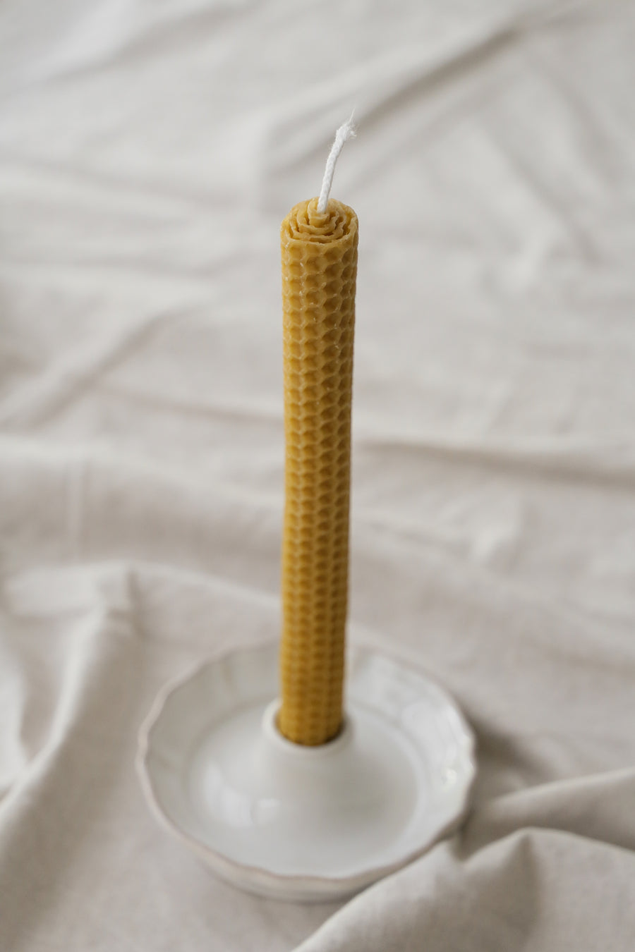 Beewax Taper Candle