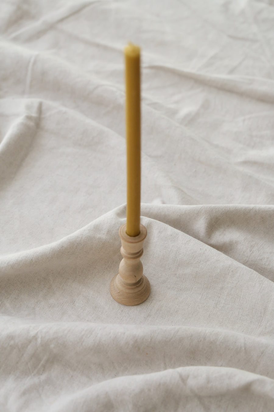 Wood Candle Holder