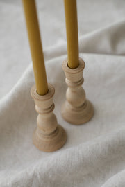 Wood Candle Holder